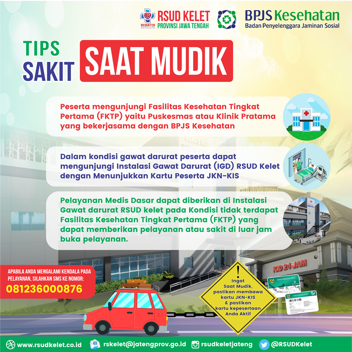 Tips Sakit Saat Mudik