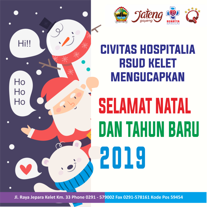 Selamat Natal dan Tahun Baru 2019
