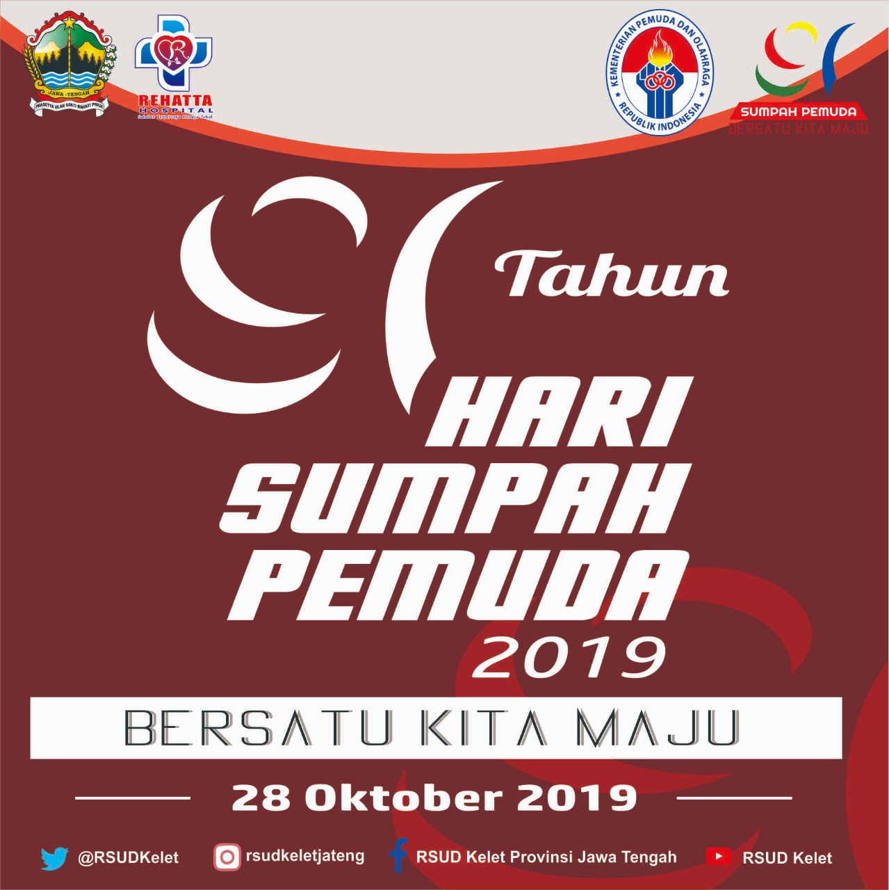 Upacara memperingati Hari Soempah Pemoeda 2019