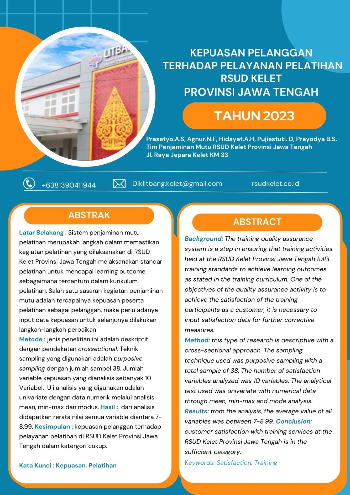 Kepuasan Pelanggan Diklitbang