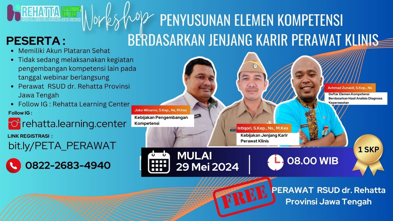 Workshop Penyusunan Elemen Kompetensi Bedasarkan Jenjang Karir Perawat Klinis