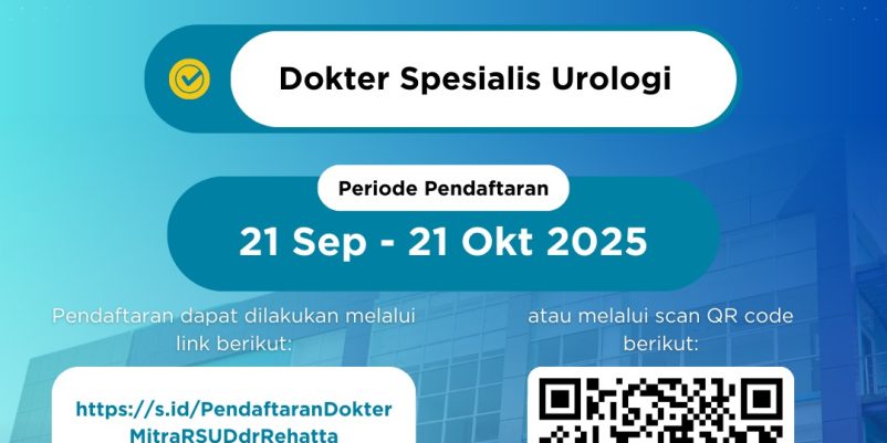 📢 OPEN RECRUITMENT DOKTER SPESIALIS 📢