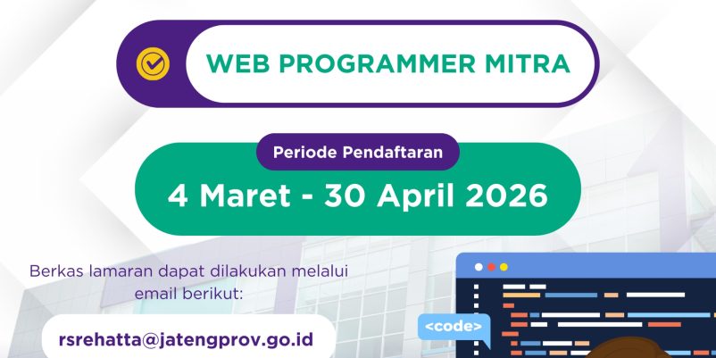 📢 LOWONGAN KERJA IT: WEB PROGRAMMER MITRA
